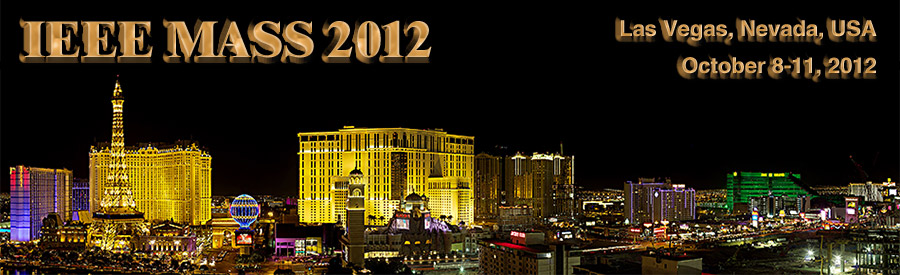IEEE MASS 2012, Las Vegas, Nevada, USA, October 8-11, 2012